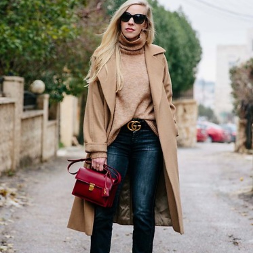 MaxMara Wool camel coat classic! AUTHENTIC